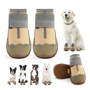 Dog Shoes for Small Dogs, Dog Boots & Paw Protectors for Hardwood Floors. Size 1